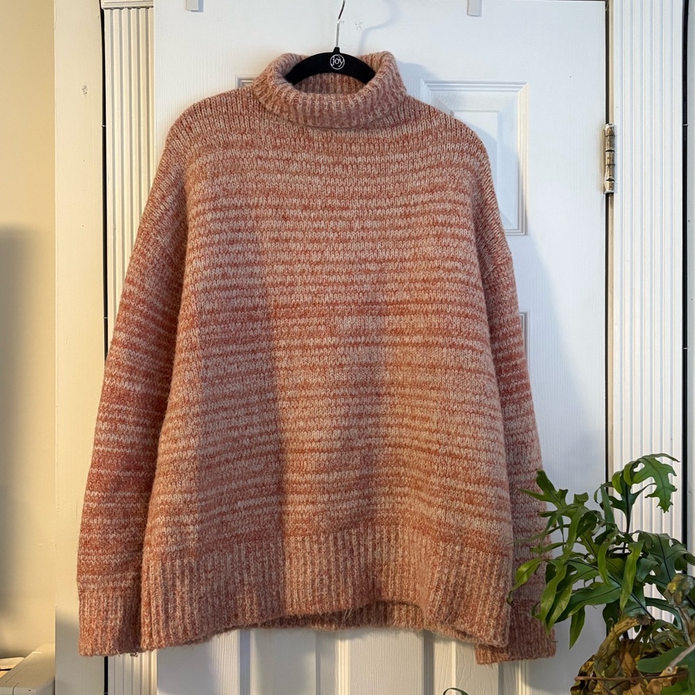 Cozy Oversized Striped Sweater